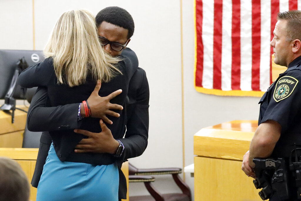 Forgiveness, Anger After Ex-Dallas Cop Sentenced To 10 Years ...